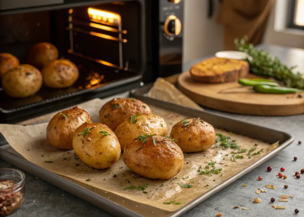 Perfect Oven-Roasted Potatoes Recipe (Crispy & Delicious!)